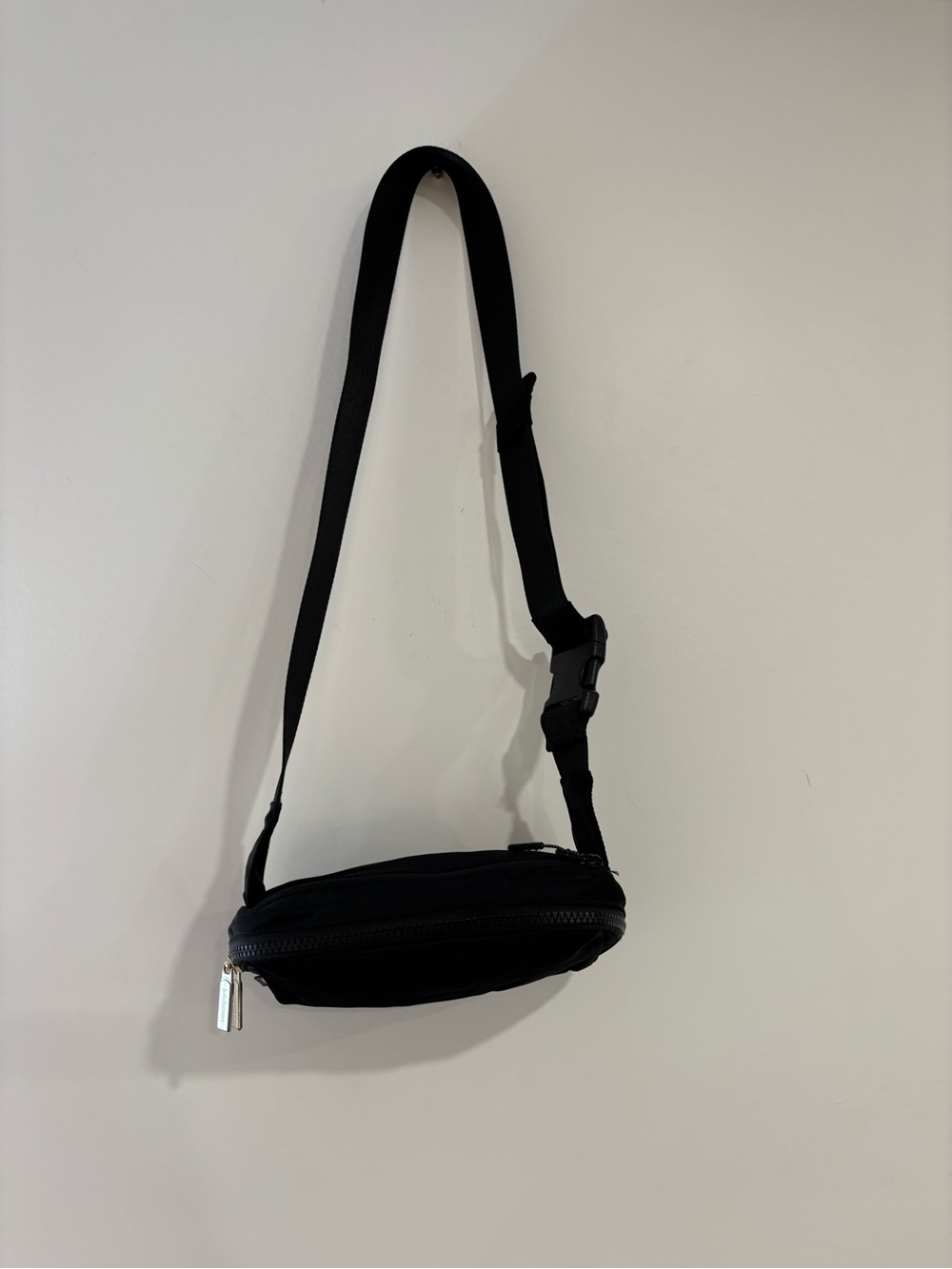 lululemon athletica Black Crossbody Belt Bag
